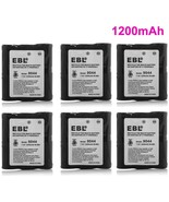 6Pack 1200Mah 7.2V Ni-Mh Battery For Motorola Hnn9044 Sp21 Sp10 P50 Sp50... - £51.89 GBP