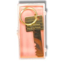Weight Watchers Keychain Brass Metal Key To The Future WW Keyring New In... - £17.22 GBP
