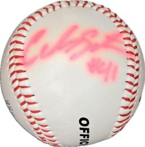 Carlos Santana signed baseball PSA/DNA Autographed Guardians - £47.95 GBP