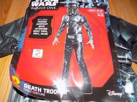 Size Small 4-6 Disney Star Wars Rogue One Death Trooper Halloween Costume Mask - £22.45 GBP