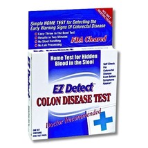 EZ Detect Colon Disease Home Test 5 tests -1 box - £11.04 GBP