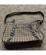 Nine West Multi Pattern Multi Pocket Buckled Purse Bag Approximately 13”x7” - €21,47 EUR