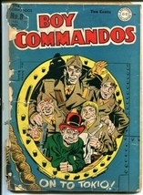 Boy Commandos #8-Jack Kirby art-bargain!-GOLDEN Age P/FR - £53.03 GBP