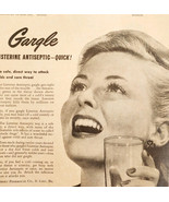 1951 Listerine Antiseptic Mouthwash Advertisement Dental Oral Hygiene DWY12 - $27.34 CAD