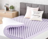 Cheapest Twin 3 Inch Egg Crate Memory Foam Mattress Topper With, Us Cert... - $55.97