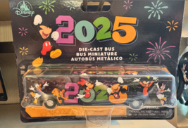 Disney Parks 2025 Diecast Model Bus NEW - $27.90