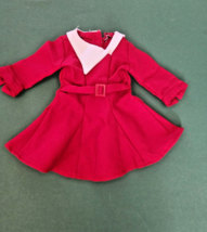 American Girl Doll Kit  Kittredge Red Christmas Dress Only. - £18.20 GBP