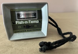 Vintage 1970 Lowrence Electronics Fish-n-Temp Temperature Depth Indicato... - $17.63