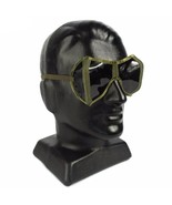 Genuine German Dust Goggles Adjustable Elastic Strap w/Case Free Ship! - $240.18 MXN
