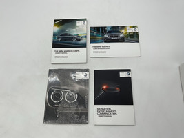 2016 BMW 4 Series Coupe Owners Manual Set with Case L04B31007 - $71.99