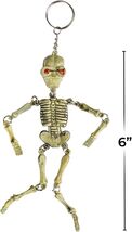 6" Skeleton Keychain - Includes Two Skeleton Keychains! - $2.20
