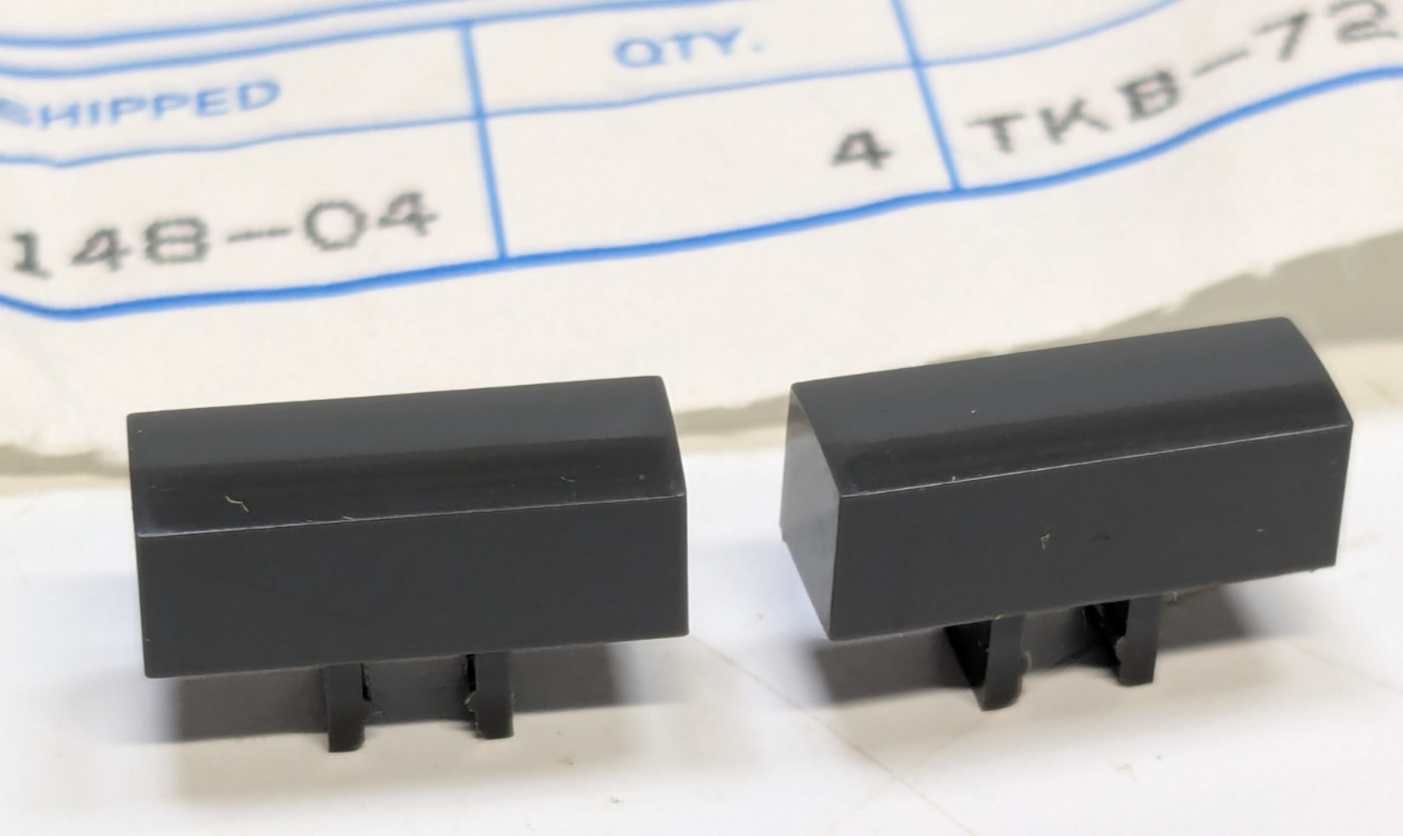 Lot of 2 NEW OEM Kenwood TKR-720 TKB-720 Radio Knob/Button Part# K29-314... - $14.84