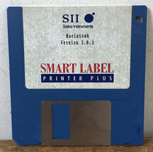 Vtg 1992 Seiko Instruments Smart Label Printer Plus Macintosh Mac 2.0.3 ... - $19.99