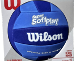 Wilson Super Soft Play Official Size &amp; Weight All Surface Beach Volleyba... - £23.48 GBP