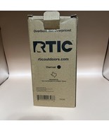 NEW RTIC 20 oz Tumbler Hot Cold Double Wall Vacuum Insulated Matte Black... - €12,77 EUR