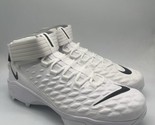 Nike Force Savage Pro 2 White Football Cleats CK2823-100 Men&#39;s Size 16 W - $149.95
