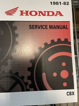 1981 1982 HONDA CBX Service Repair Workshop Shop Manual New - $119.95