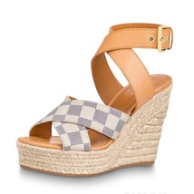 Leather Summer Women Shoes Wees Platform Sweet Super High Heel Dressing Peep Toe - £118.61 GBP