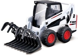 Bobcat M3-Series S590 Skid Steer Loader with Grapple 1/50 Scale Diecast ... - $19.79