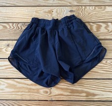 Lululemon Women’s Hotty Hot Athletic shorts Size 4 Black DG - £26.81 GBP