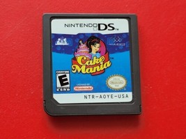 Cake Mania  Nintendo DS 2DS XL Lite Game - Nice Condition Works - £8.89 GBP