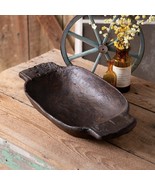 Large Distressed Treen Bowl - $56.12 CAD