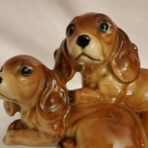 Vintage Shafford Japan Double Dachshund Dog Figurine - £20.86 GBP