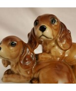 Vintage Shafford Japan Double Dachshund Dog Figurine - £21.33 GBP
