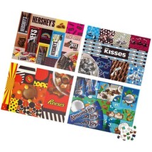 DAMAGE BOX Kelloggs, 4 Puzzles, 500 Pieces Form Mega Puzzle, for Kids and Adults - $19.88