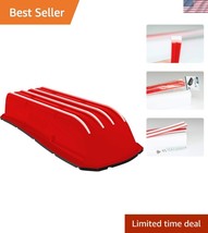 Snow Trek 75 Red HDPE Heavy-Duty Sled Runners - Easy to Install &amp; Replace - $1,653.16 MXN