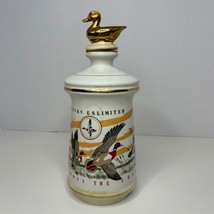 Ducks Unlimited Wings Across The Continent Empty Decanter Jar Vase - $23.50