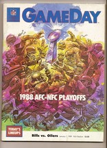 1988 NFL Playoffs Program Bills Oilers - £34.26 GBP
