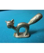 Bronze Compatible with Cat Figurine, Made in Canada, 2 x 3 1/2&quot; it May b... - £30.13 GBP