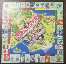 1999 Pokemon Monopoly Collector&#39;s Edition - Replacement Game Board  (BOA... - $13.23