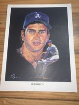 VTG 1982 Los Angeles Dodgers Union 76 Oil Print: Bob Welch - $5.93