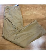 American Eagle Khaki Pants 32x32 Beige Chino Relaxed Straight Jeans - £9.51 GBP