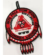 Vintage &#39;75 Colonneh Lodge 137 WWW Order Arrow OA Fall Pow Wow Boy Scout... - $173.71 MXN