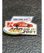 2001 K Mart 400 Michigan Speedway NASCAR Race Racing Enamel Lapel Hat Pin - $7.66