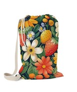 Flowers and Strawberries Summer Pattern Laundry Bag - $46.00