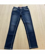 Juniors Arizona Jeans Skinny Blue Pants Size 16 Reg (28 Waist) Brand New - $39.78 CAD