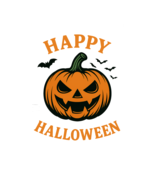 Transparent Halloween Pumpkin PNG Design - Spooky Jack-o&#39;-Lantern for T-... - $3.00