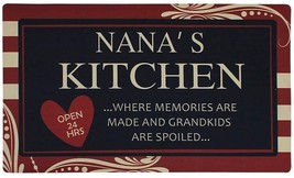 Nana&#39;s Kitchen Door Mat Indoor Entry Way Doormat for Front Door Patio An... - $447.17 MXN
