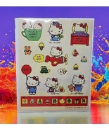 Sanrio Hello Kitty Sticker Sheet Vintage 1976 1981 Old Stock Have A Happ... - $27.84