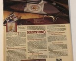 1996 Federal Duck Stamp Shotgun Vintage Print Ad Advertisement pa15 - £5.53 GBP