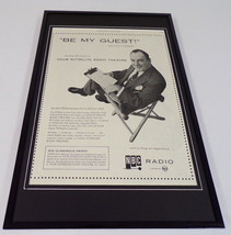 Pat O&#39;Brien 1955 NBC Radio Framed 11x17 ORIGINAL Vintage Advertising Poster - £55.55 GBP