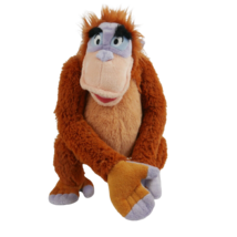 Disney Store Jungle Book Core King Louie the Orangutan 14 inch Primate  - $23.33