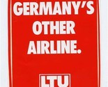 LTU International Airways Germany&#39;s Other Airline Peel Off Sticker  - £14.31 GBP