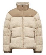 THE NORTH FACE UNISEX SHERPA NUPTSE HIGH PILE JACKET Sand/Kelp Tan Men&#39;sXL - $189.88