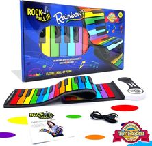 Rock and Roll It - The Original Rainbow Piano. Roll Up Flexible Piano 49... - $971.27 MXN Rock and Roll It - The Original Rainbow Piano. Roll Up Flexible Piano 49... - $971.27 MXN