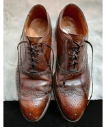 Vintage Footjoy Classic Brown Leather Wingtip Oxford Dress Shoes Size US... - $198.00